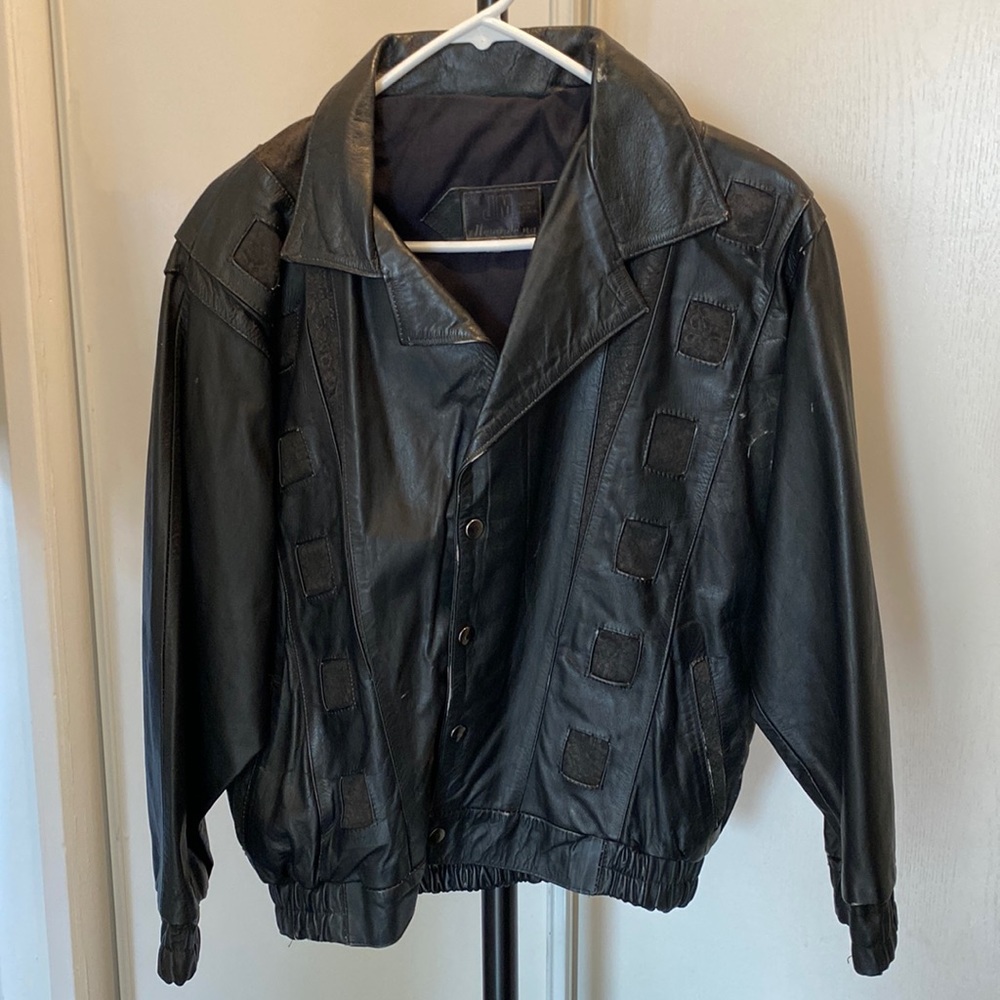 Vintage leather jacket